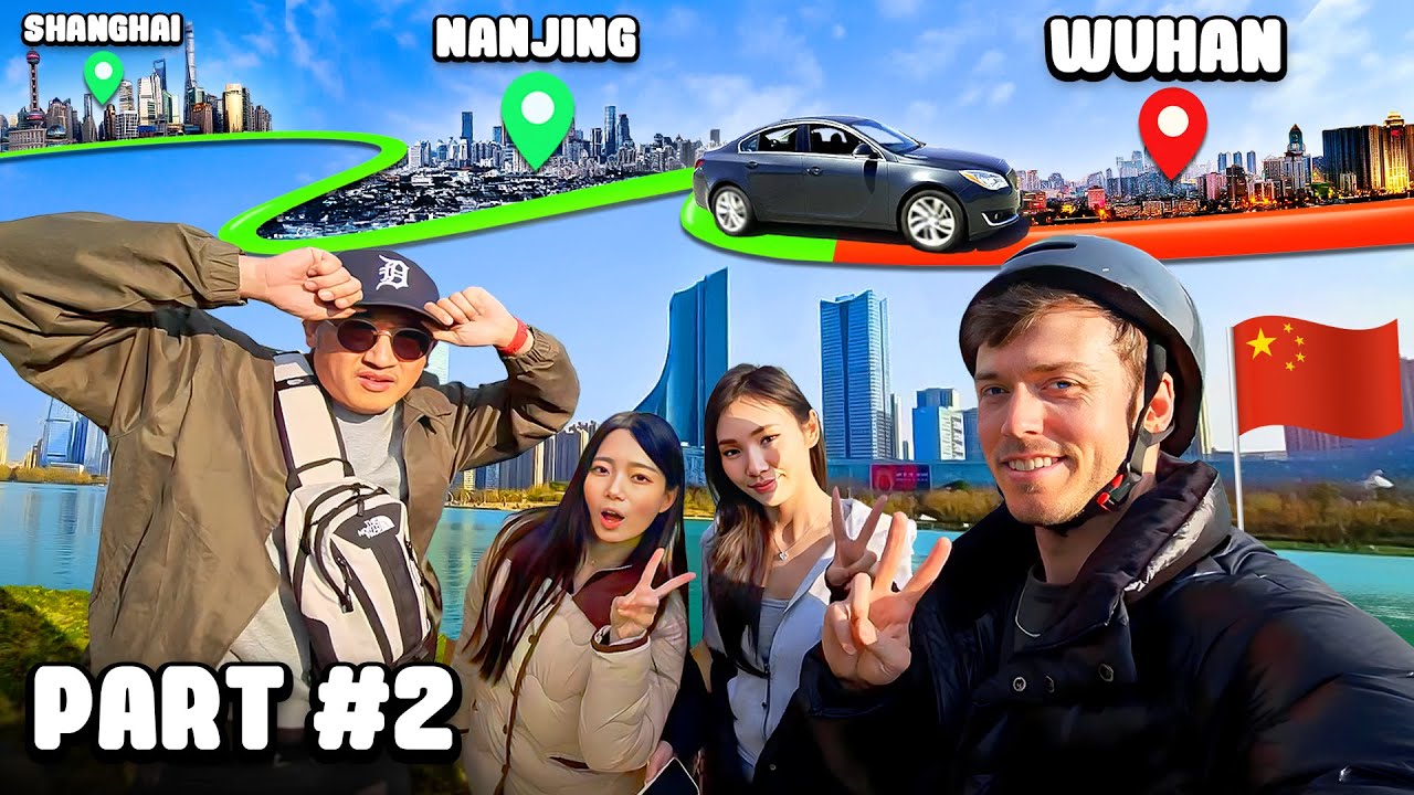 My FIRST TIME to Wuhan, China Was CRAZY! - Road Trip to Chongqing Pt. 2