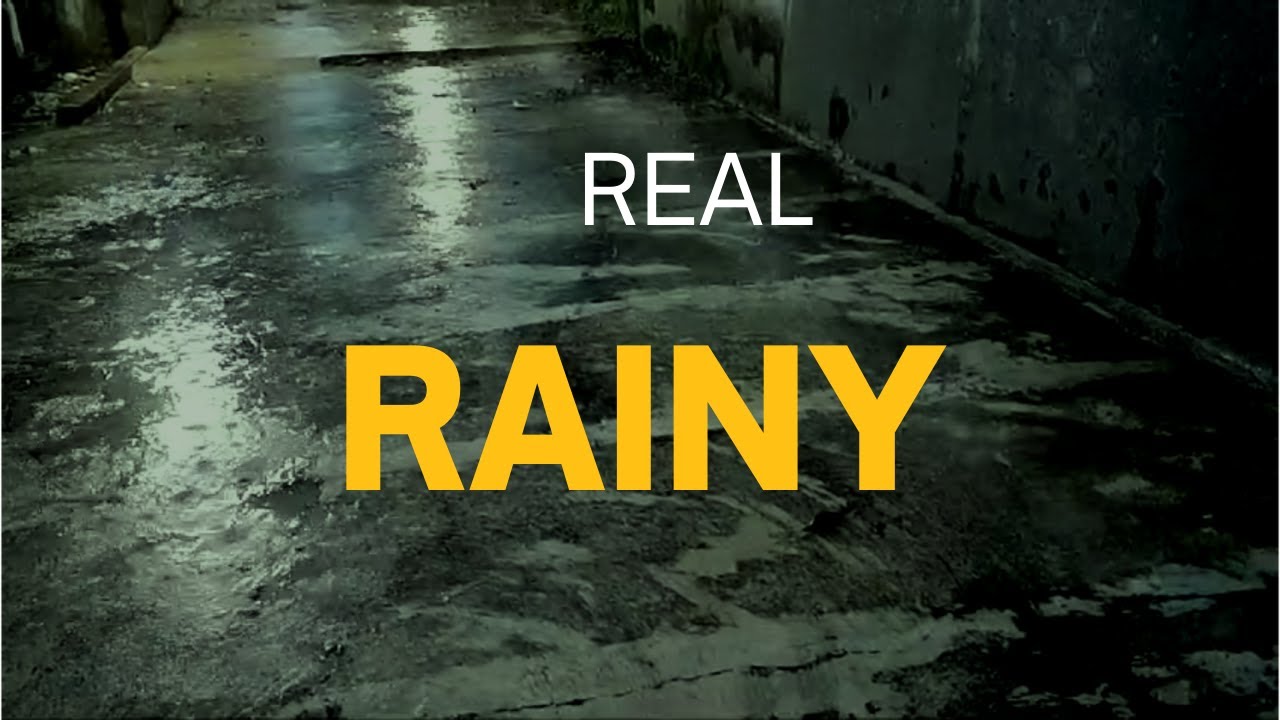 Real rain, drizzle. for Relax and Sleepy