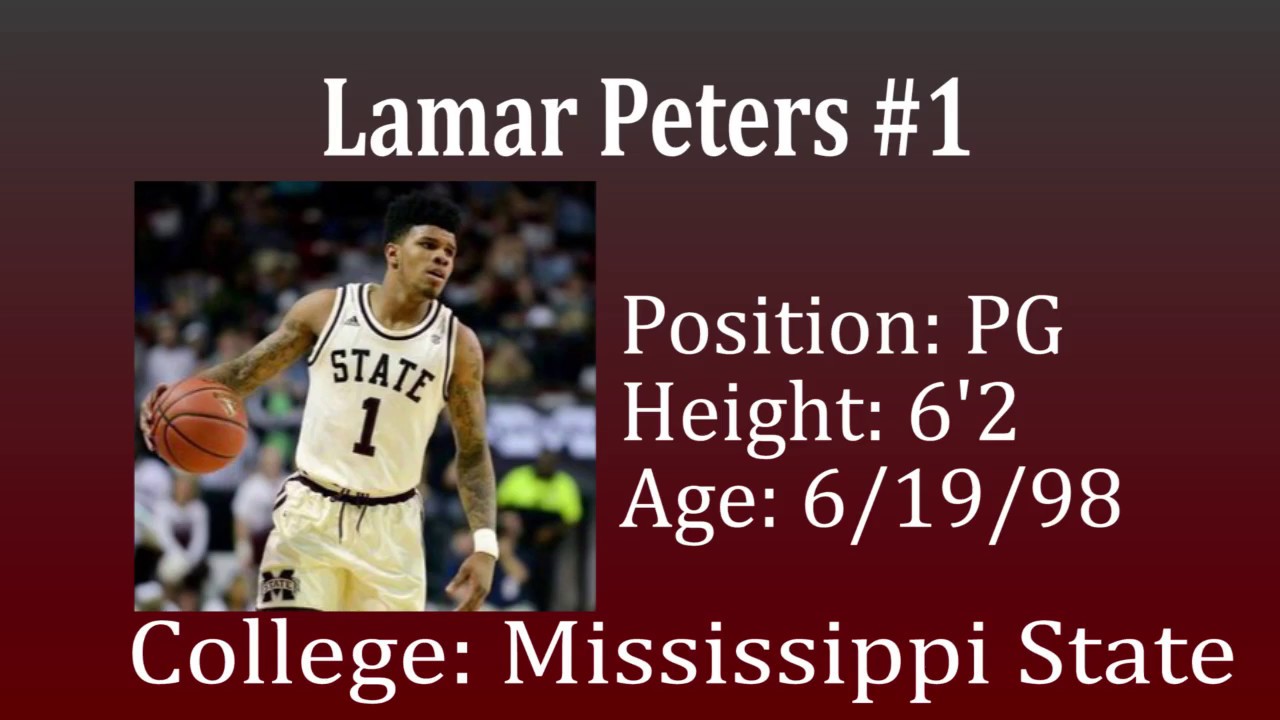 Lamar Peters (So) vs Kentucky Preseason Draft Video!
