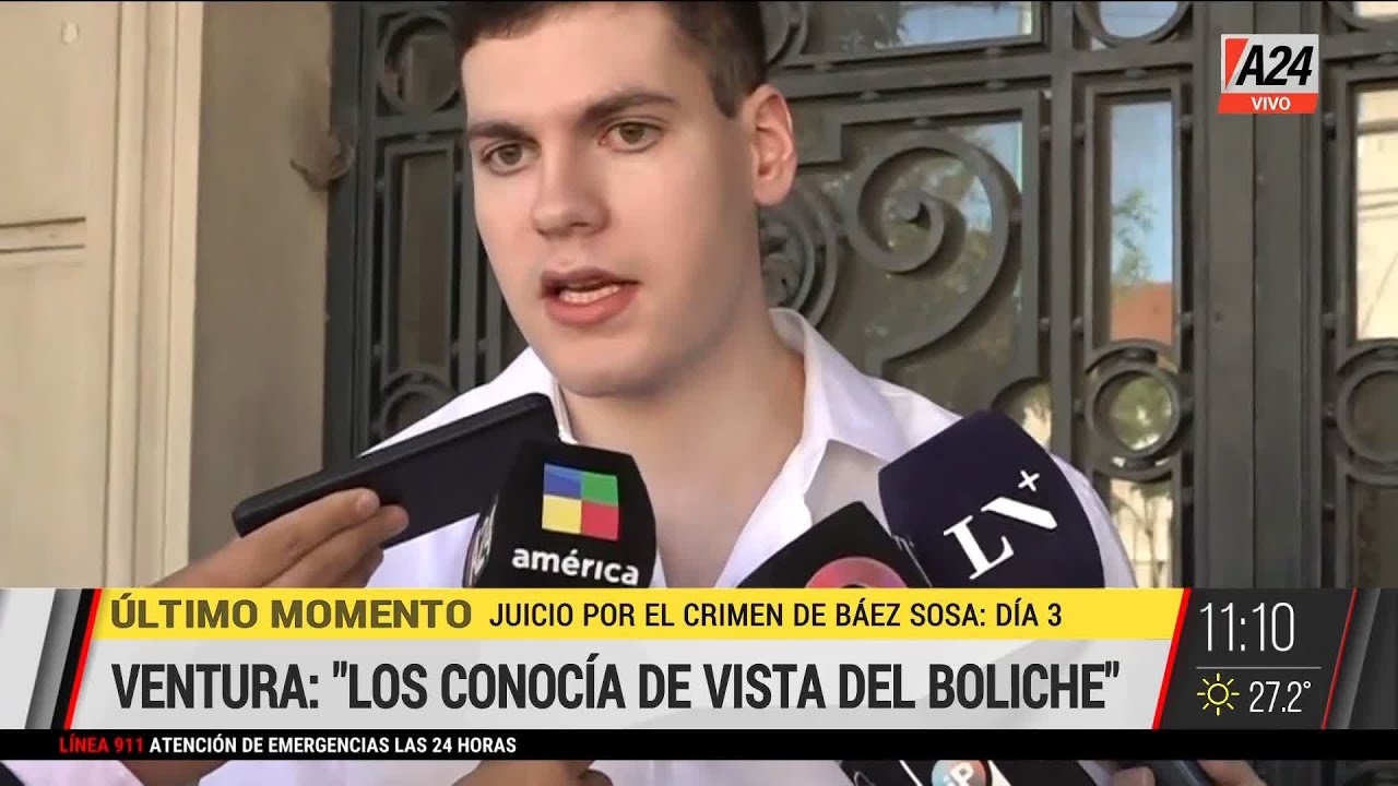 🚨 Crimen de Fernando Báez Sosa: Pablo Ventura fue incriminado falsamente por los rugbiers