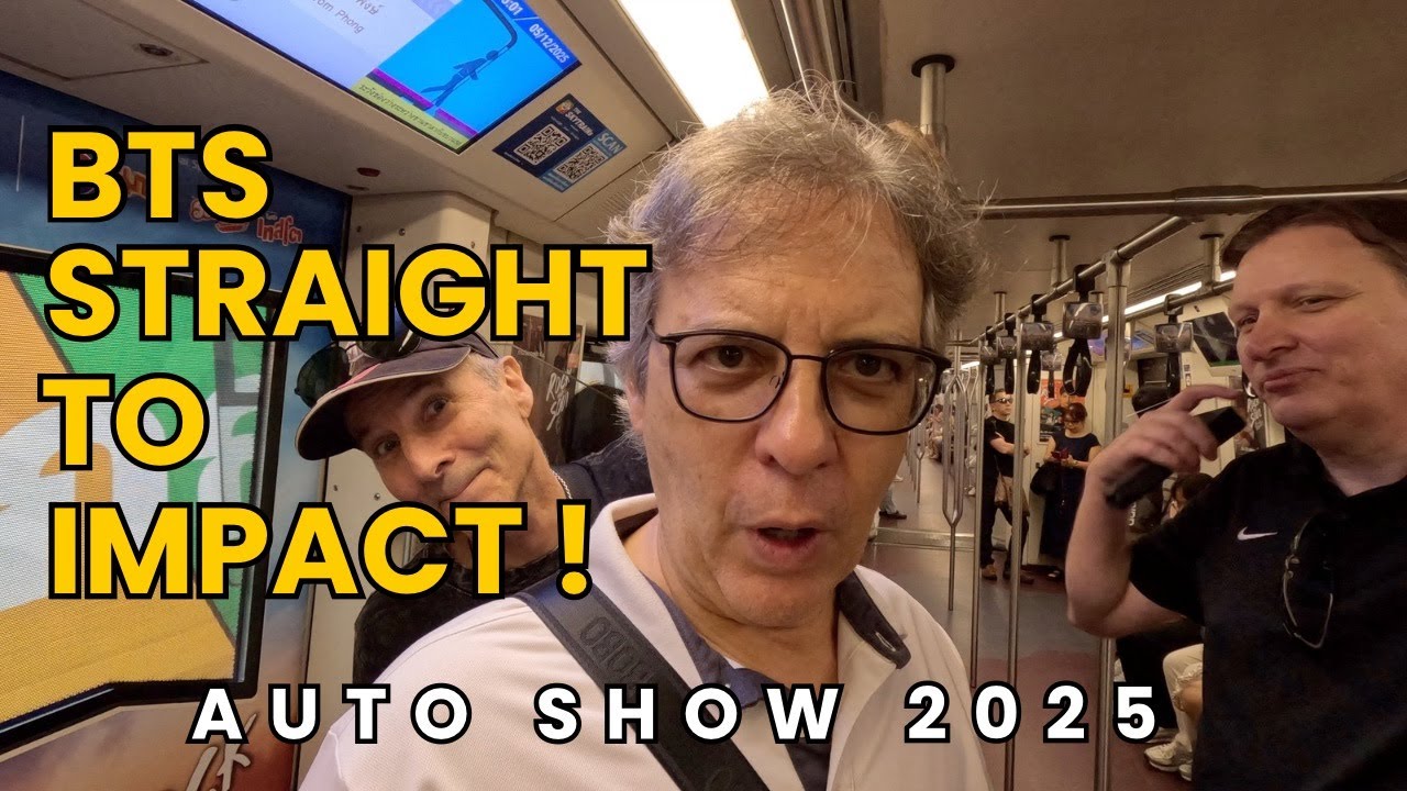 Автосалон в Бангкоке 2025 | BTS до Impact Arena + Экскурсия по выставке в выходные дни