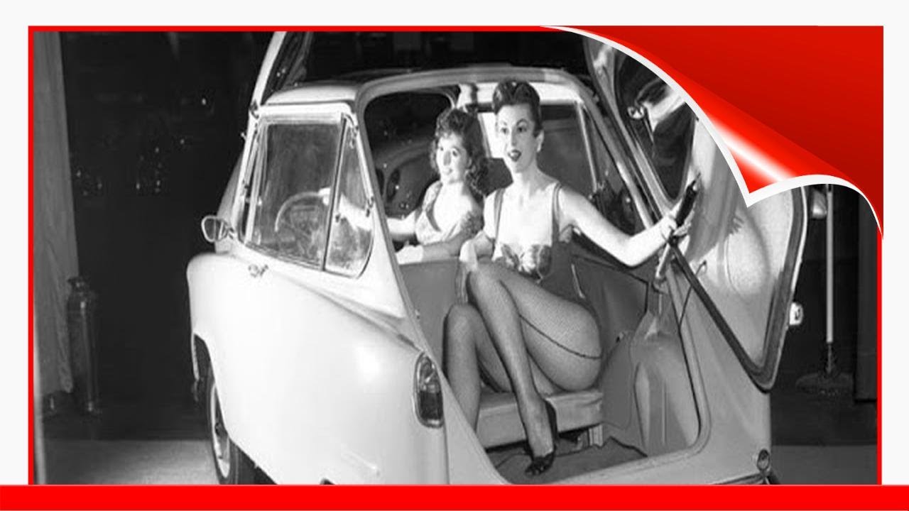 Vintage Photos Of Two-Faced German Microcar ZNdapp Janus From The Late 1950S !