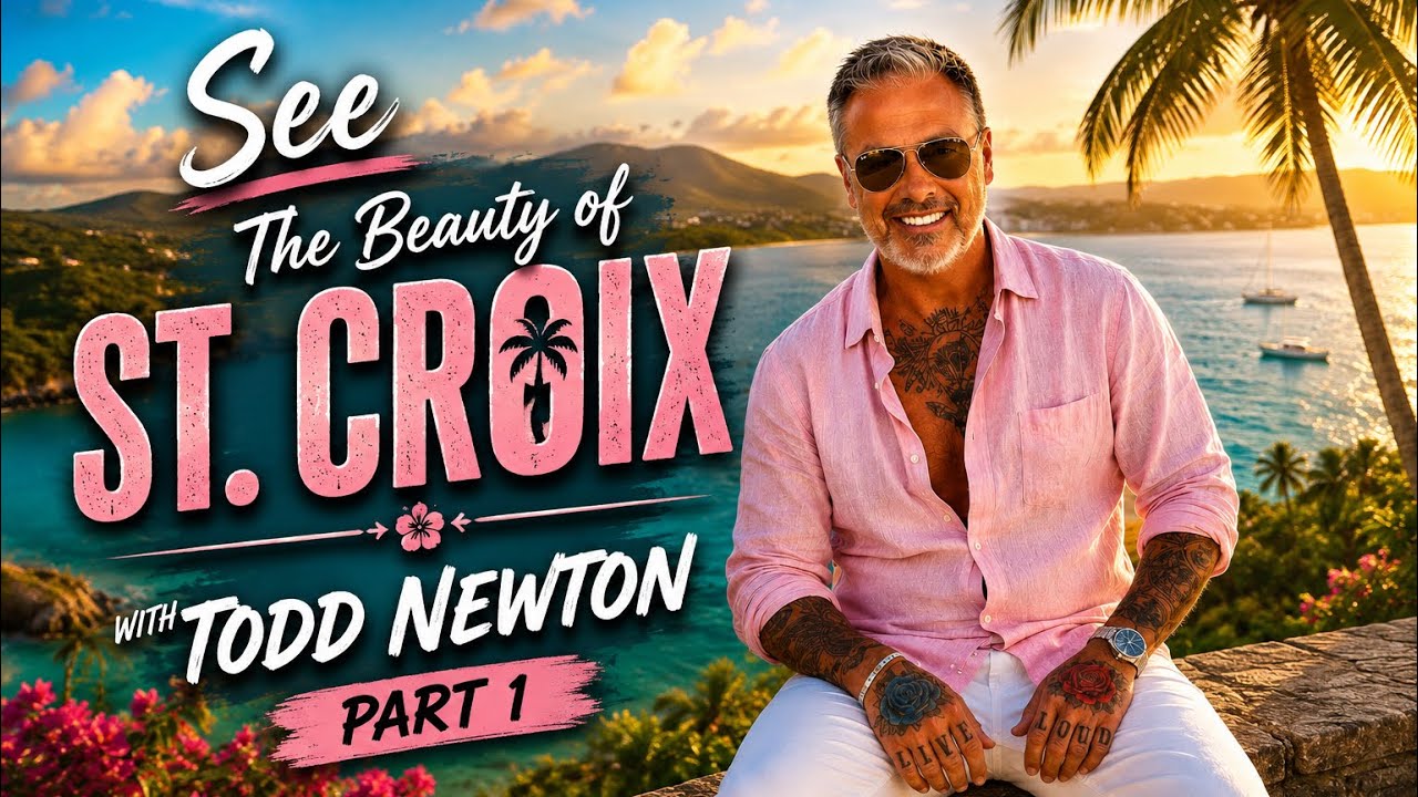 ST. CROIX Travel Vlog Part 1: All That You MUST See In The Caribbean's Best-Kept Secret