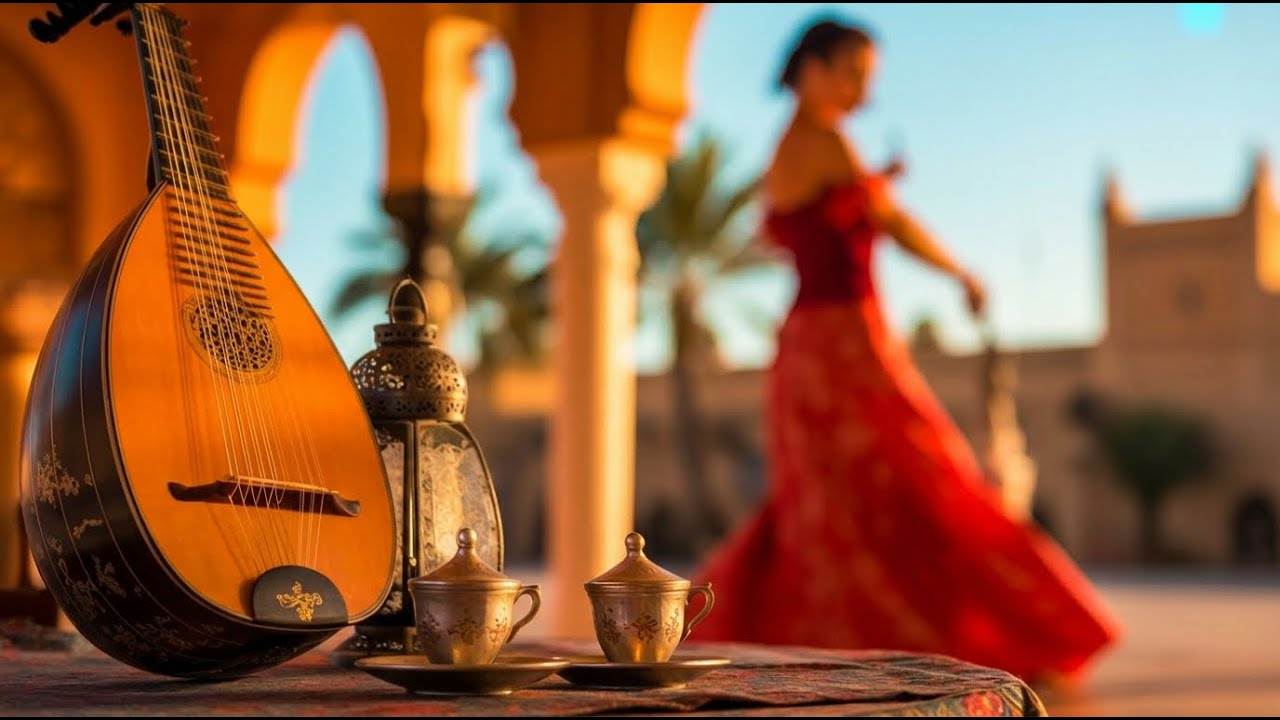 Romantic Spanish Guitar & Arabic Oud – Chill Flamenco Instrumental for Coffee ☕