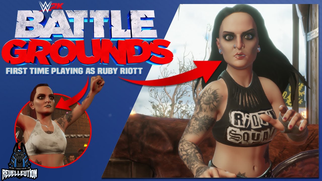 WWE 2K Battlegrounds: First Time Playing as Ruby Riott #WWE2KBattlegrounds #RubyRiott #WWE