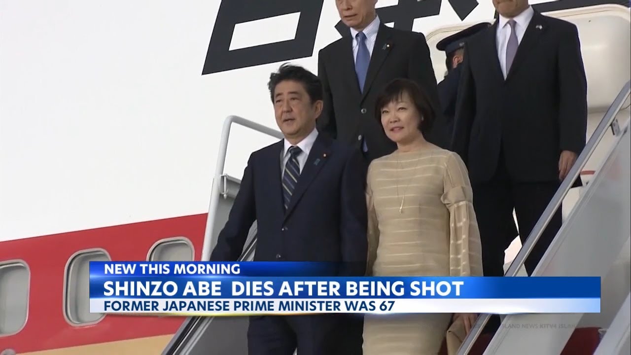 Shinzo Abe, former Japanese prime minister, assassinated during campaign speech