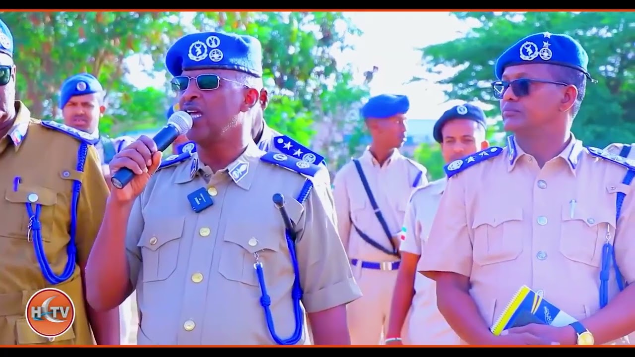 Ciidanka Booliska Somaliland Oo heegan buuxa la galiyay.