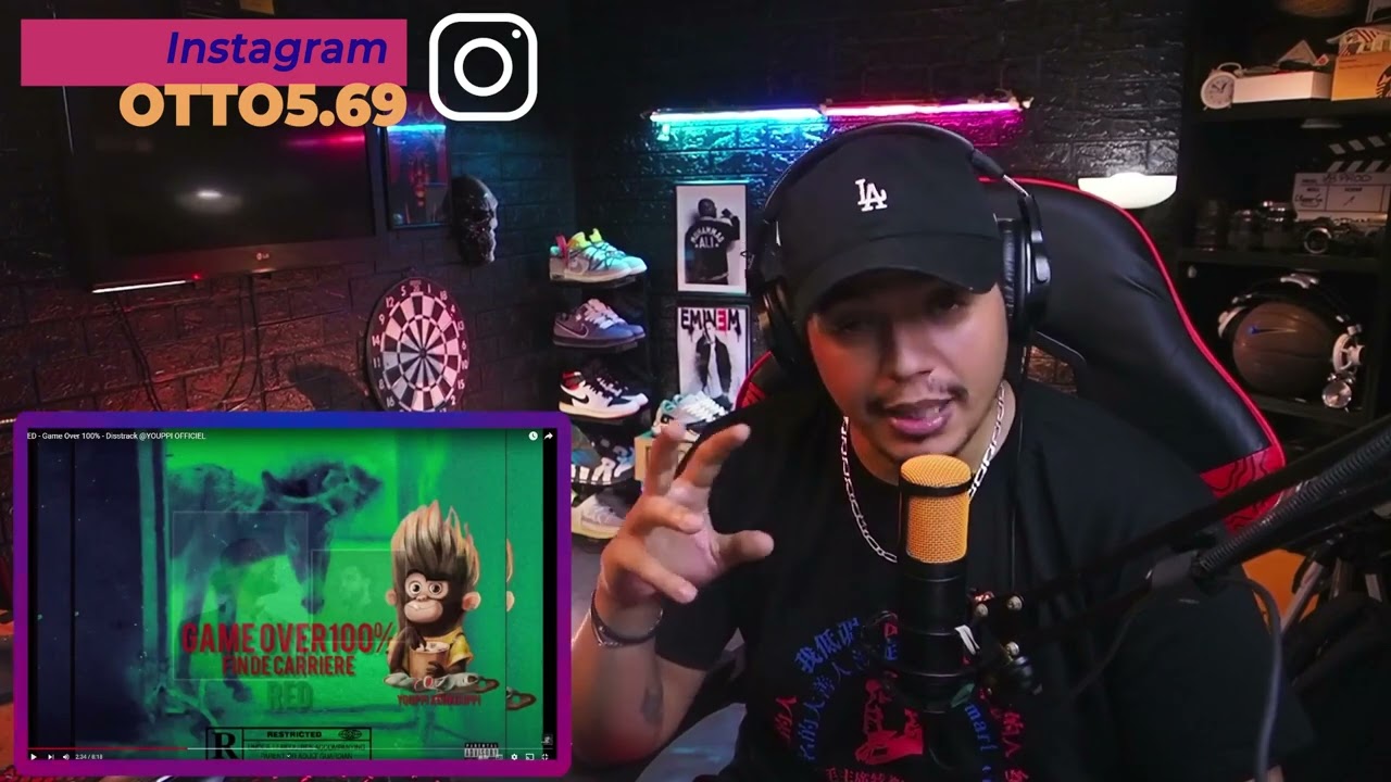 RED - Game Over 100% - Disstrack [REACTION!!!]