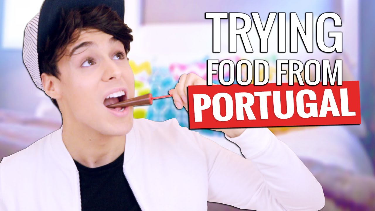 Trying Portuguese Food