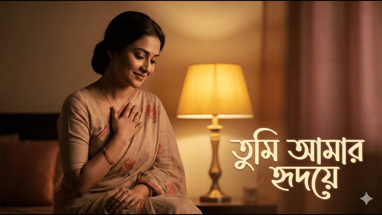 Tumi Amar Hridaye: A Soulful Journey Through Bengali Ghazals | Enchanting Love Songs Midnight Vibes