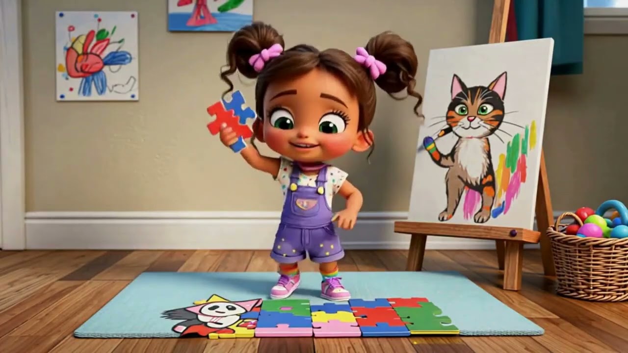 Max’s Magical Day at Home | Books, Puzzles, Painting & Playtime Fun!