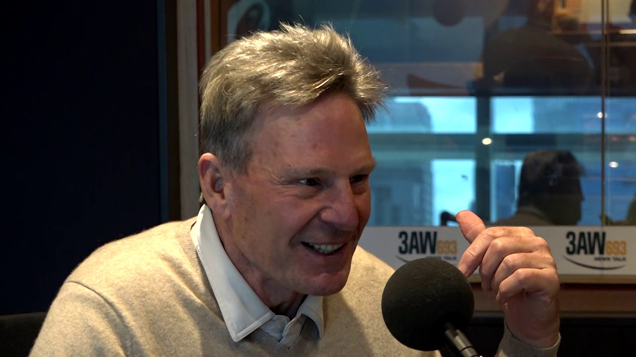 Sam Newman in studio with Neil Mitchell, August 20