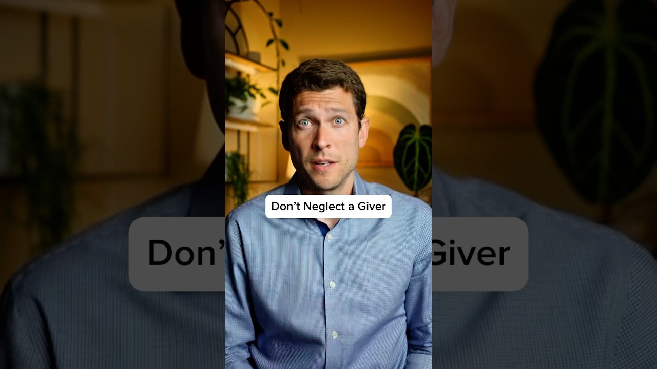 What happens when you Neglect a Giver