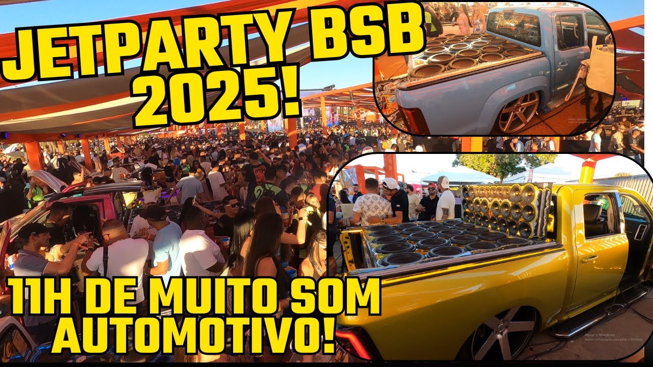 JETPARTY 2025! A MELHOR EDIÇÃO DE TODAS! MUITO SOM AUTOMOTIVO, ESSA FESTA PAROU BSB - 