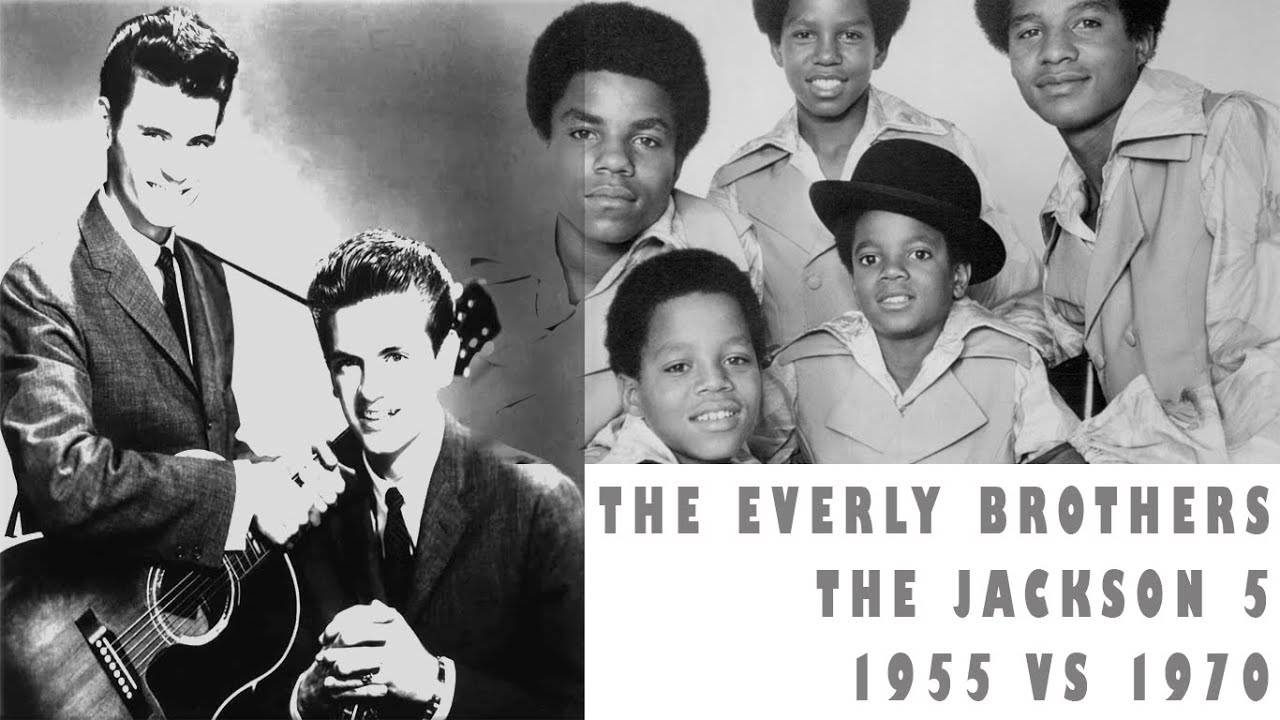 LET IT BE ME THERE - The Everly Brothers X The Jackson 5 (retromix 1955 vs 1970)