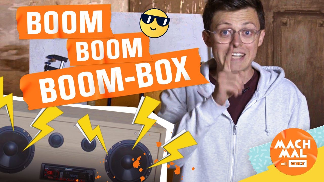 MACH MAL DEINS: Boom-Box für deine Lieblings-Musik | MACH MAL mit OBI