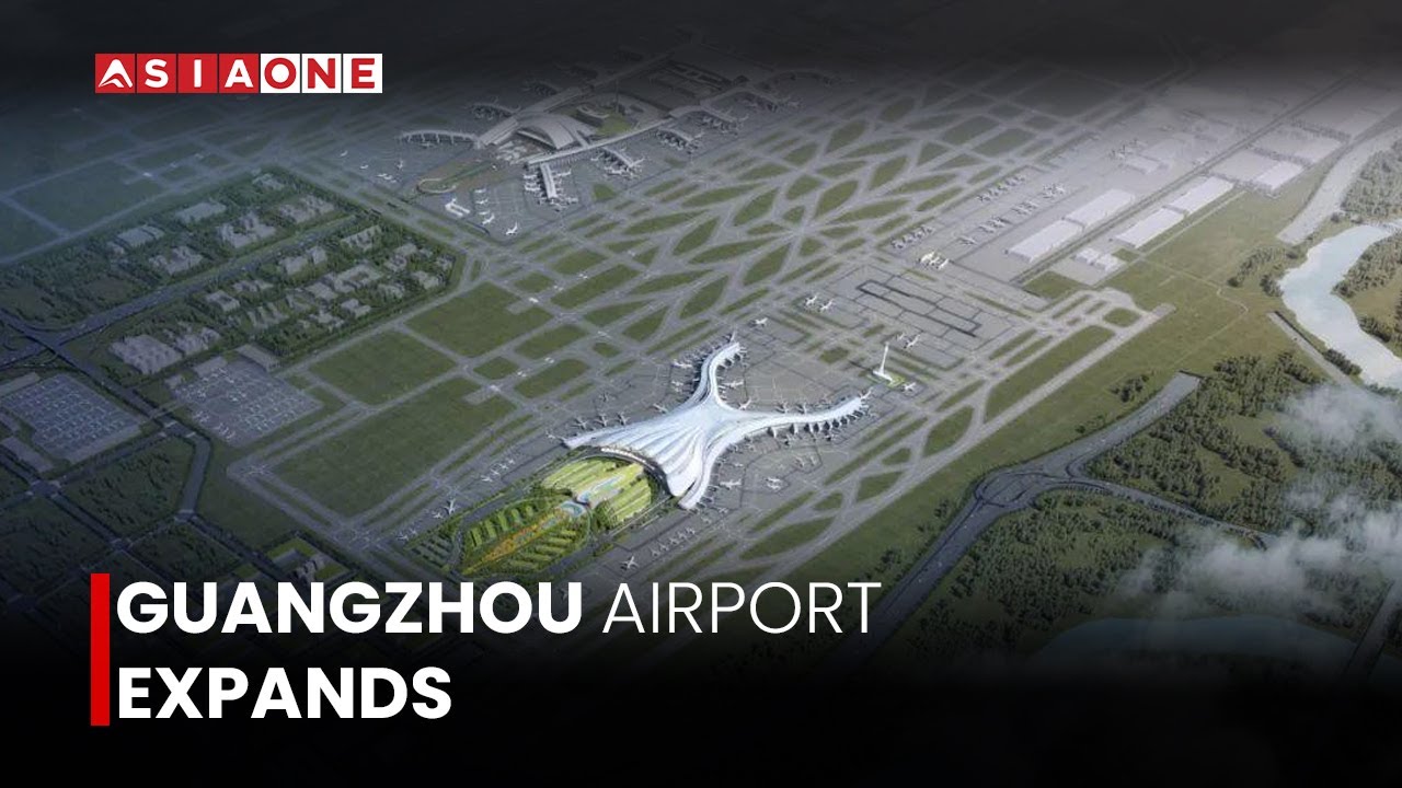 Guangzhou Airport Opens 5th Runway & New Terminal | Asia One News