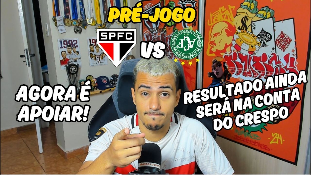 SÃO PAULO x CHAPECOENSE: PRÉ-JOGO COMPLETO! Escalações, Momento das Equipes e Palpite | Brasileirão