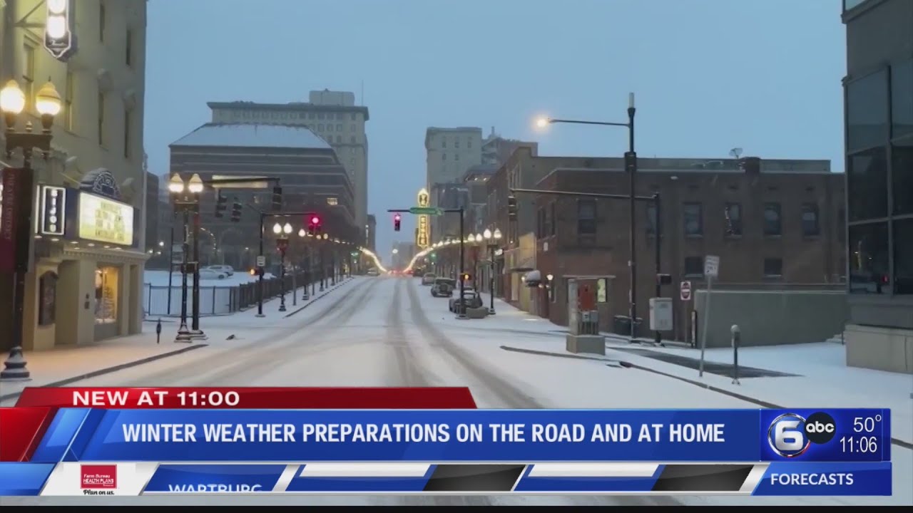 'Have a ton of snacks': Knoxville man offers advice for dropping temperatures