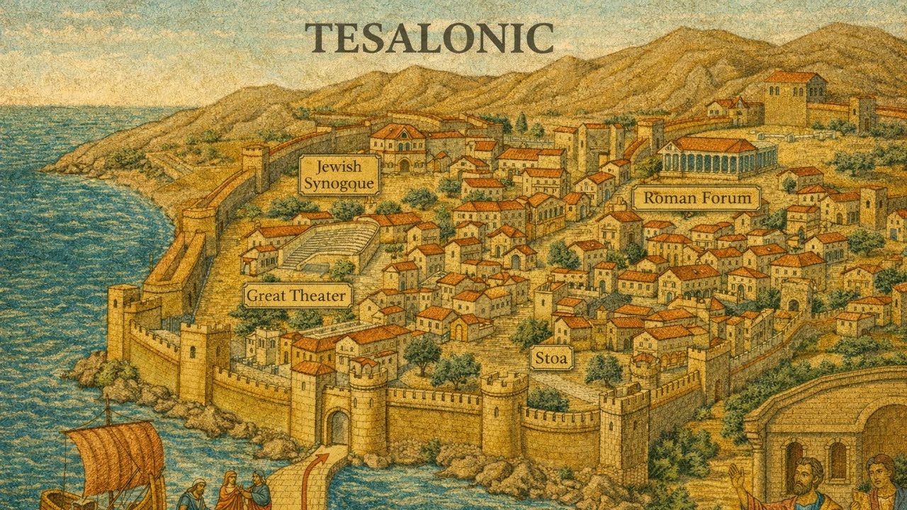 Partea 1: Exegeză Tesaloniceni, Introducere, Orașul Tesalonic