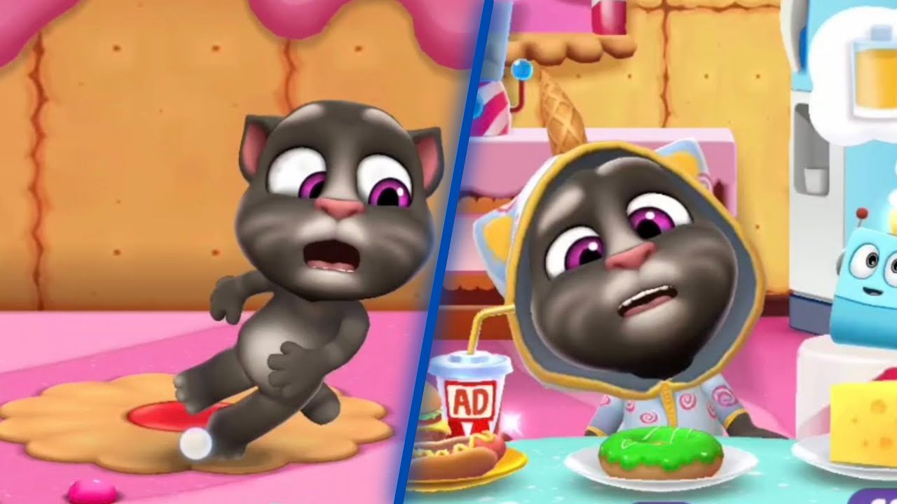 My Talking Tom 2 is having hick ups - Funny Things