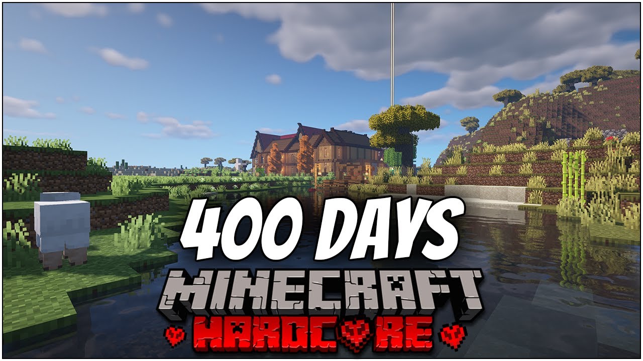 I Survived 400 Days in HARDCORE Minecraft [Season 2]
