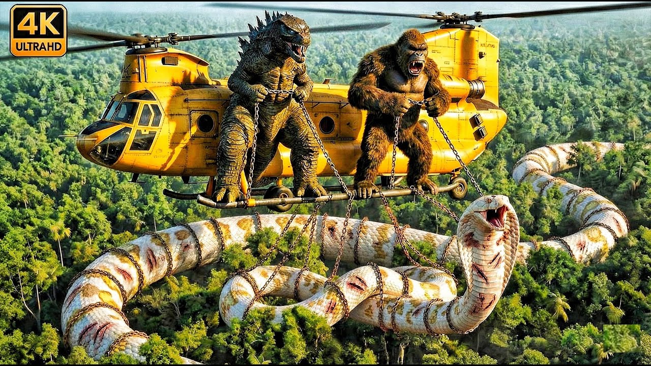 GODZILLA vs GIANT COBRA - The Showdown