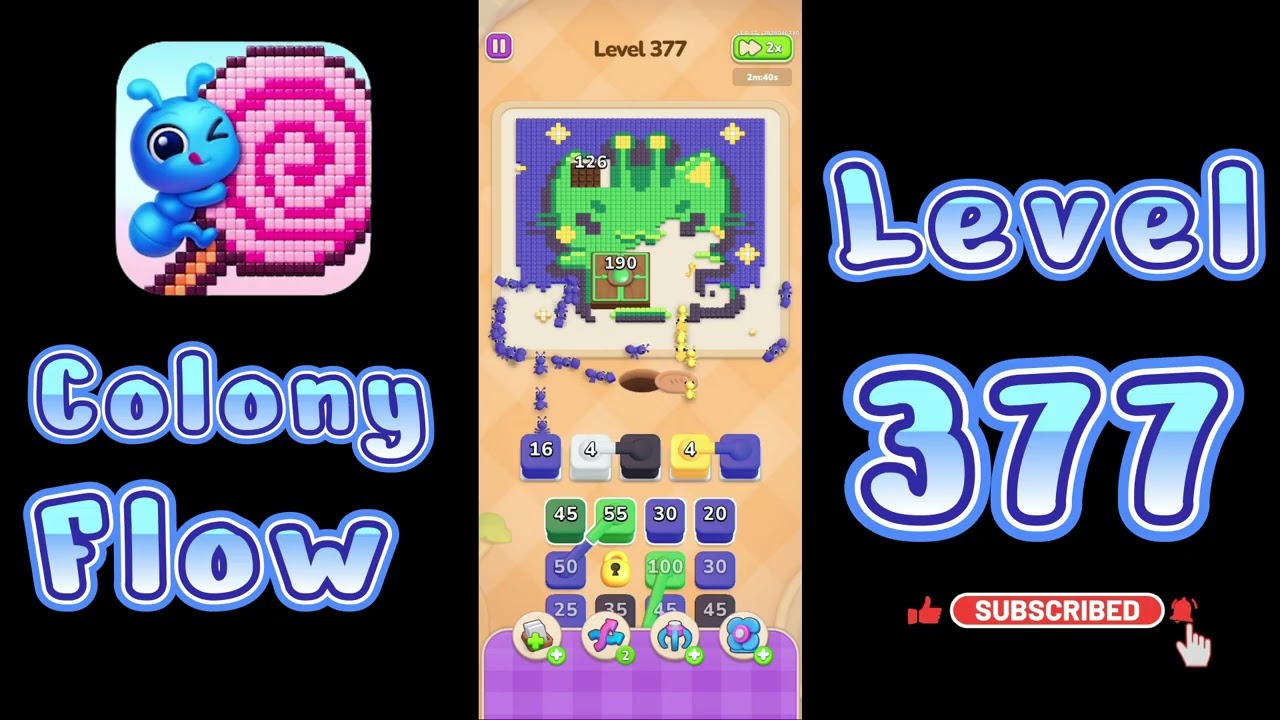 Colony Flow Level 377 Walkthrough | All Gameplay Solution | Go Answer