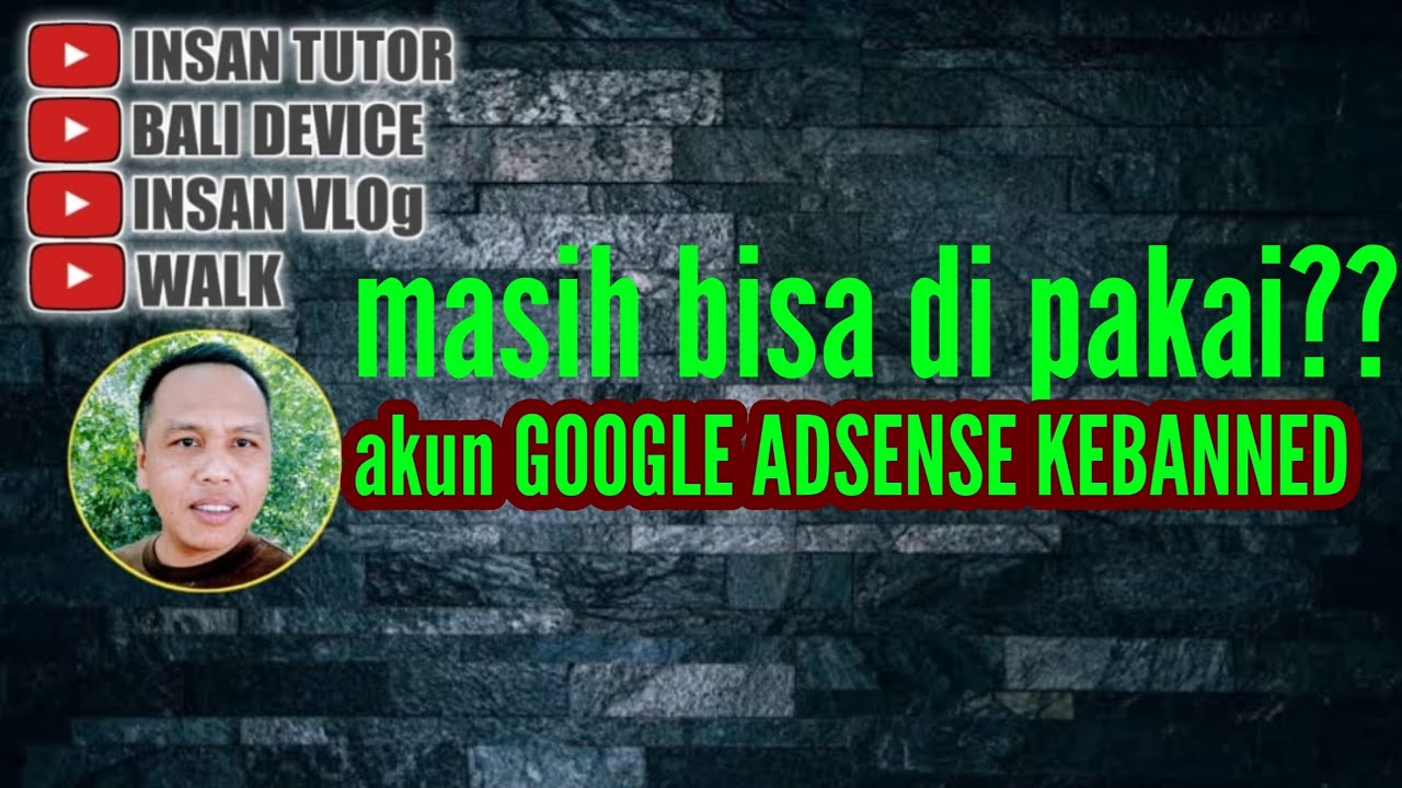 Can Adsense still be used if it's banned?||for beginner YouTubers