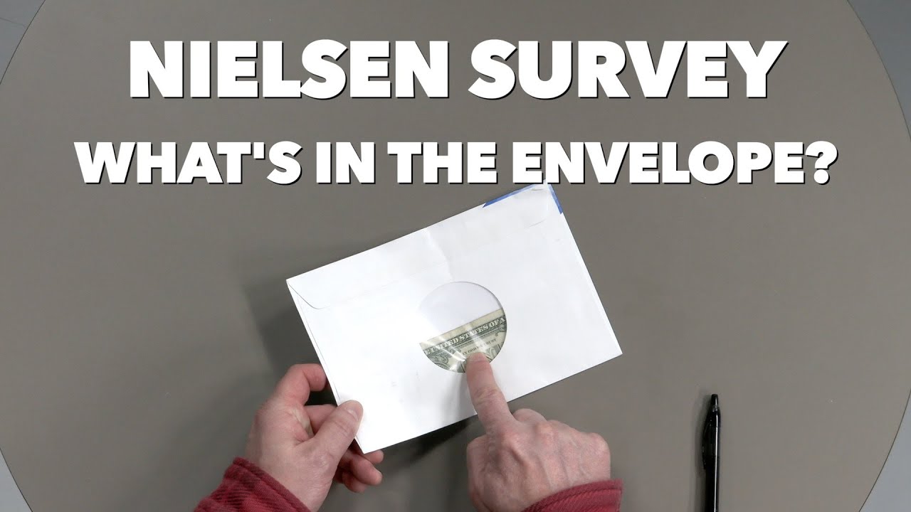Пример данных опроса Nielsen | Что в конверте?
