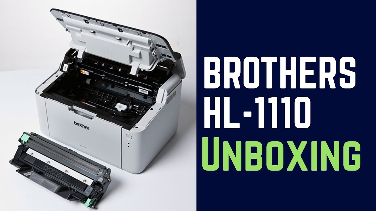 Brother HL 1110 laser printer Unboxing | Tech Secrets