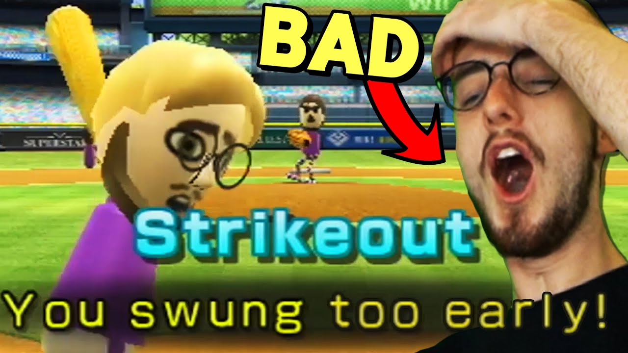 Wii Suck at Baseball