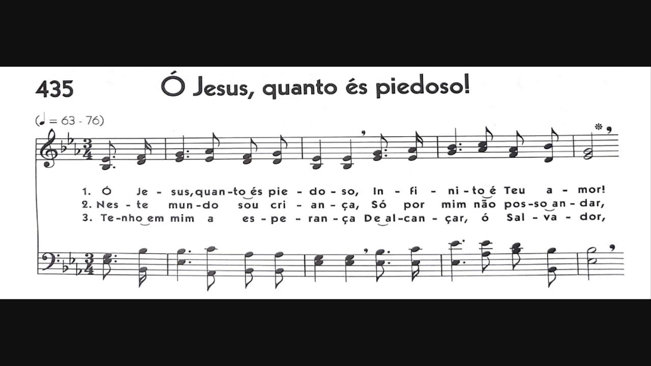 Hinário 5 CCB - Hino 435 - Ó Jesus, quanto és piedoso - Strings - Teclado Yamaha PSR S670