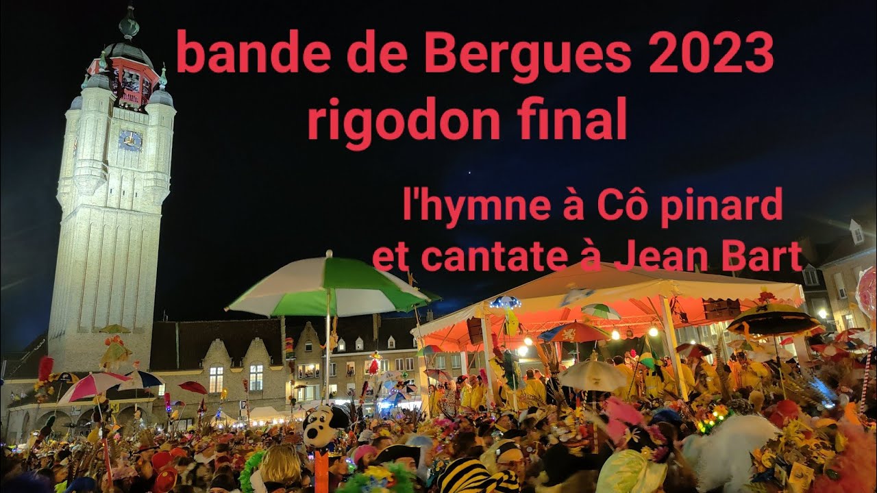 bande de bergues 2023 rigodon final (l'hymne à Cô pinard et cantate à Jean Bart)
