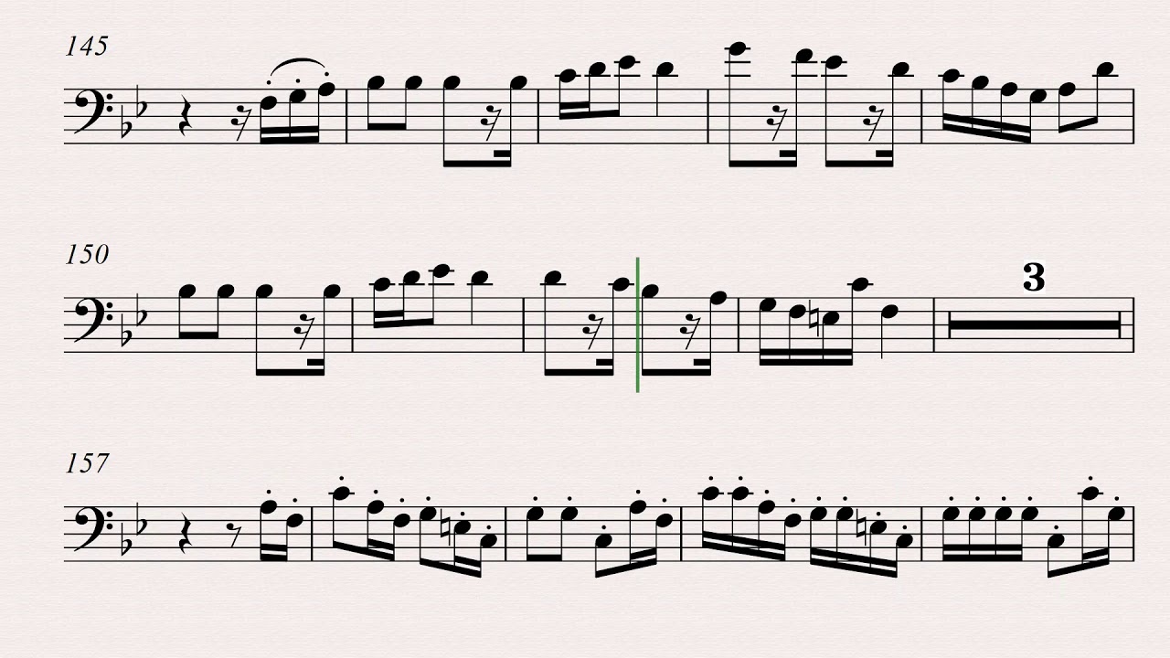 Korsakov, Rimsky: Trombone Concerto (wind band accompaniment )