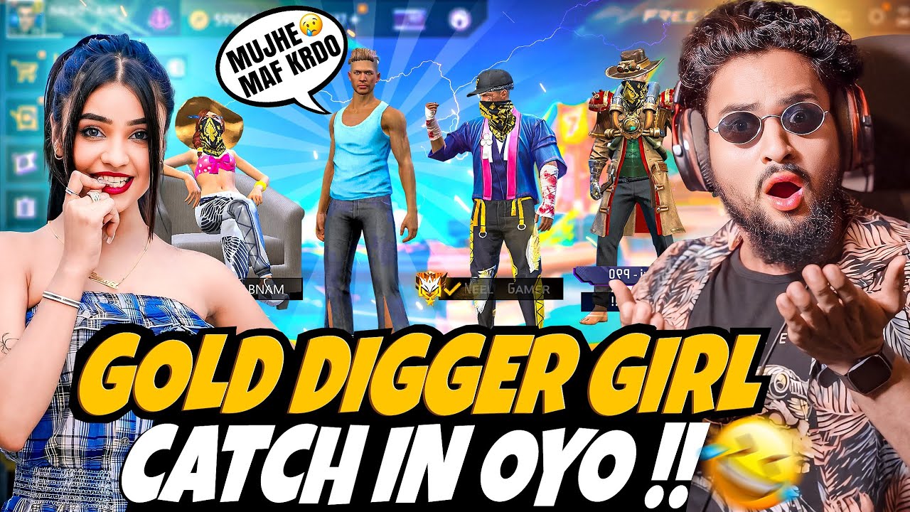 2 Big Live Streamer Fight For 🥰 Cute GF😱 Angry Bf Open Challenge आजा Noob😤1 vs 4 में !!