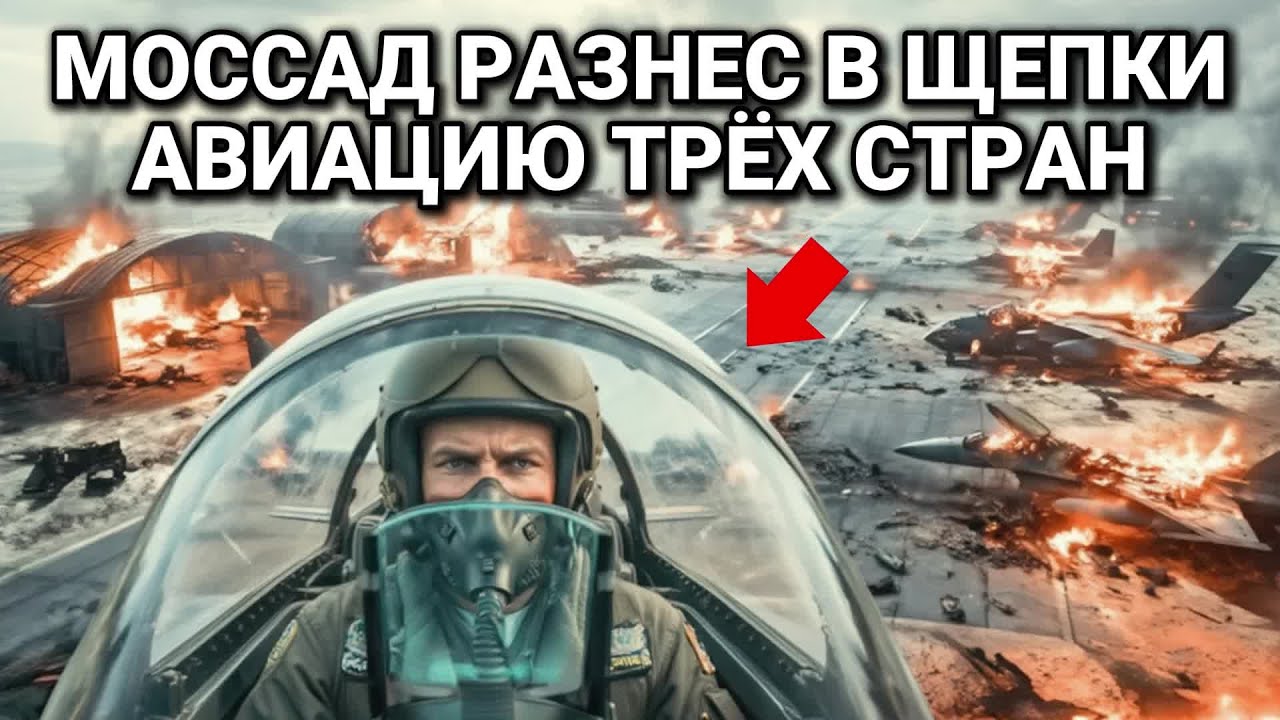 Как Моссад Уничтожил 450 Самолётов с Помощью Призрачных Истребителей