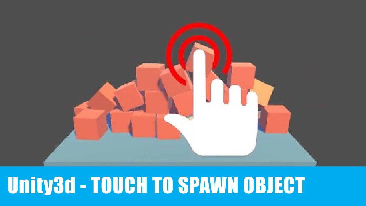 How to instantiate a new Gameobject on touch position