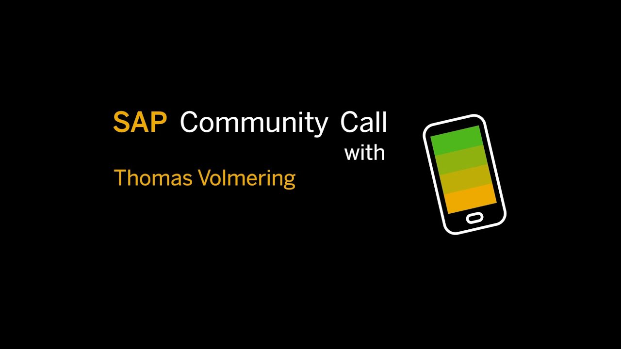 Workflow in the SAP strategy for the Intelligent Enterprise | SAP Community Call