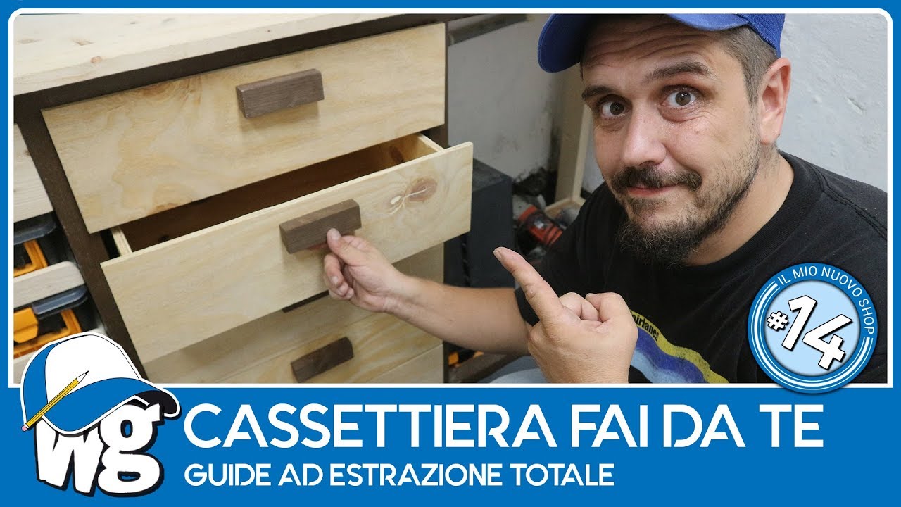 Cassettiera ad estrazione totale