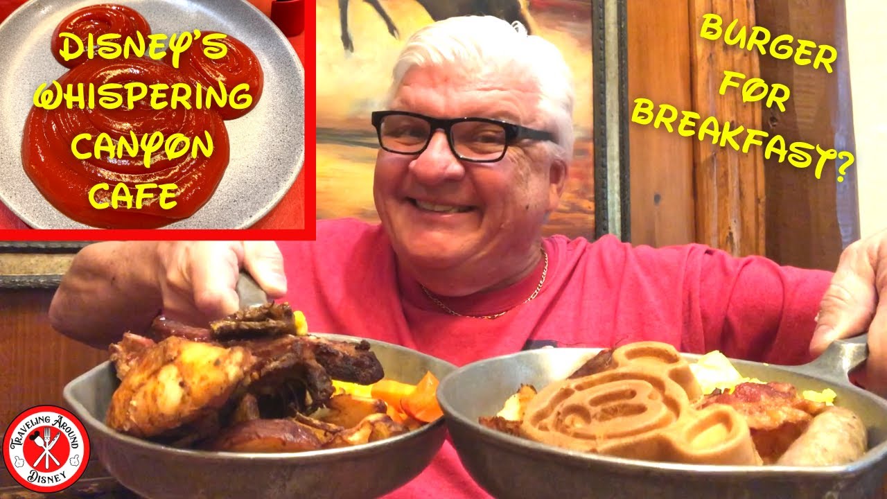 Disney's Whispering Canyon Café breakfast and lunch Review | Roaring Fork Quick Service Tour
