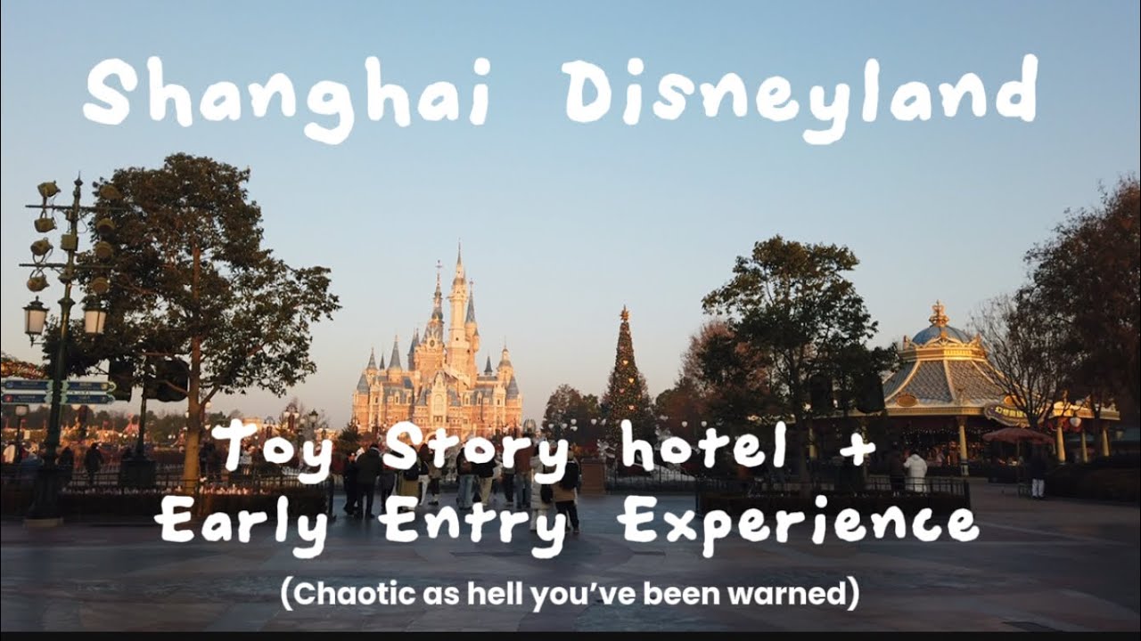 shanghai 2024 | shanghai disney ~ Toy Story hotel + early entry experience vlog