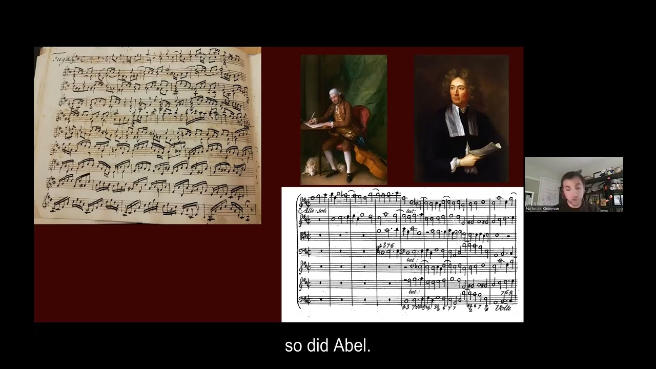 Nicholas Kleinman - the Fugal Process in works for solo Viola da Gamba
