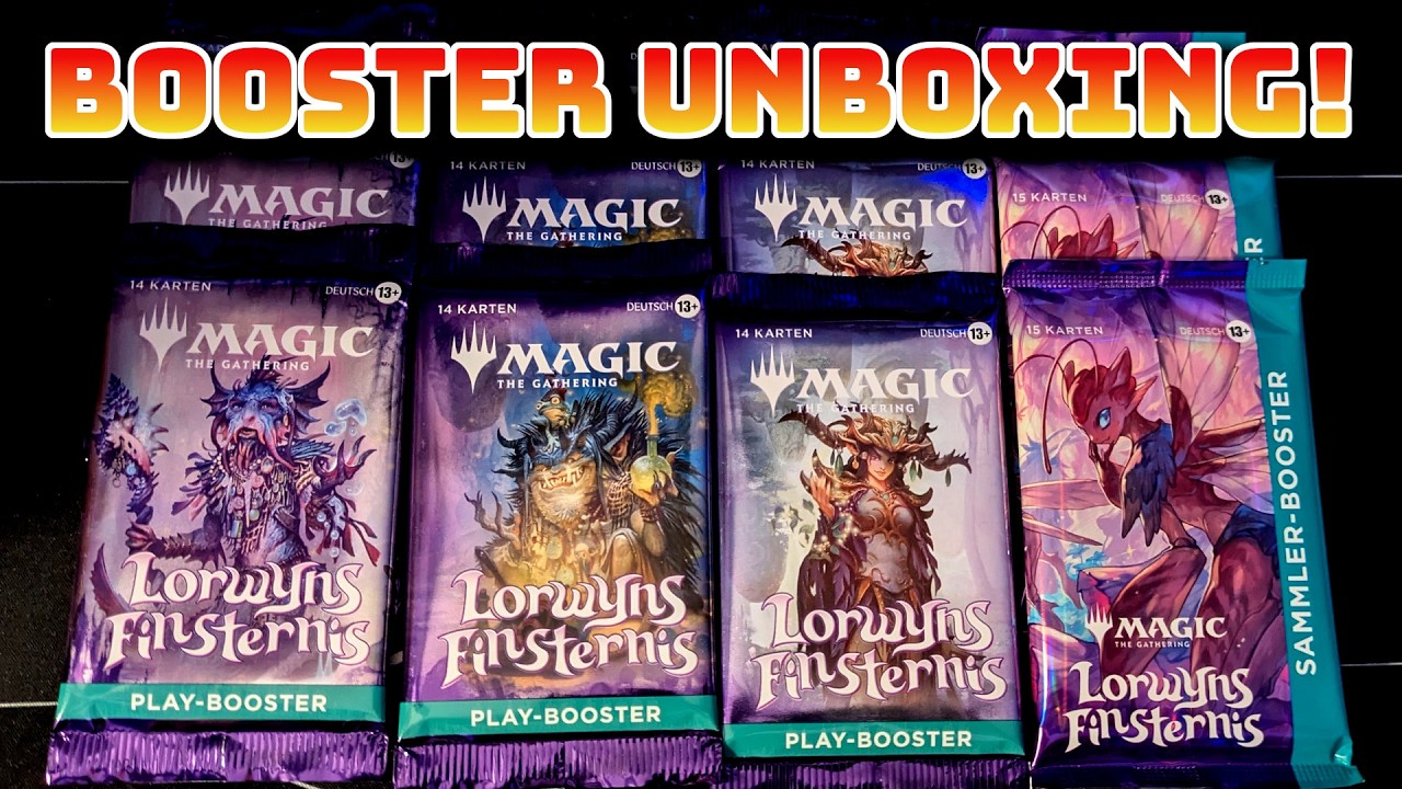 Booster auspacken! Endlich Lorwyns Finsternis Play & Sammler Booster #werbung