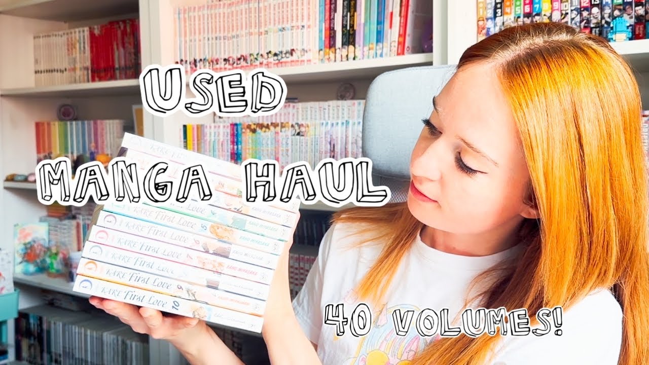 Secondhand Manga Haul 📚 OOP Shojo Beat series 💕 & More! (40+ volumes)