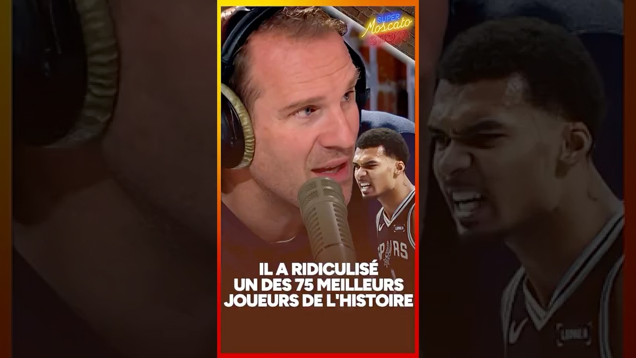 NBA : &ldquo;Wemby a ridiculis&eacute; un des 75 meilleurs joueurs de l'histoire de la ligue&rdquo;, souligne Brun