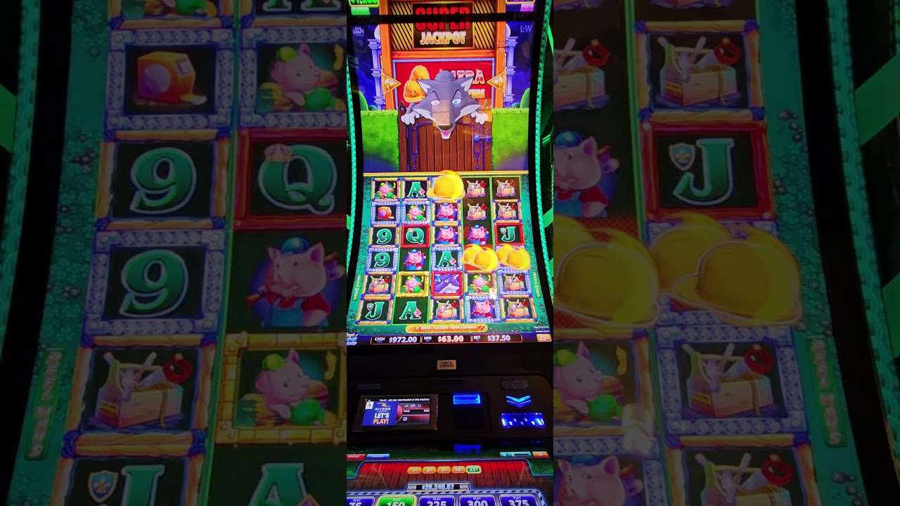 Huff n puff grand pays me huge #slot #casino #gambling