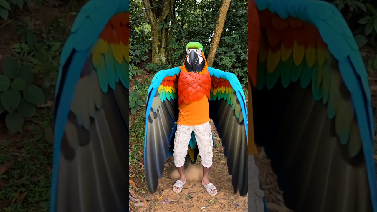 Pranto Touched the Magic Clock and Turned Into a Giant Parrot! 🦜✨😰😱