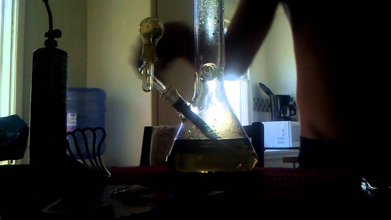 how to smoke B.H.O .... oil dome