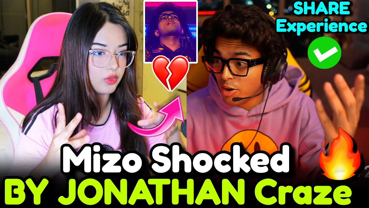 MIZO SHOCKED BY JONATHAN CRAZE IN ESL LAN🔥SHARE FIRST LAN EXPERIENCE✅💛